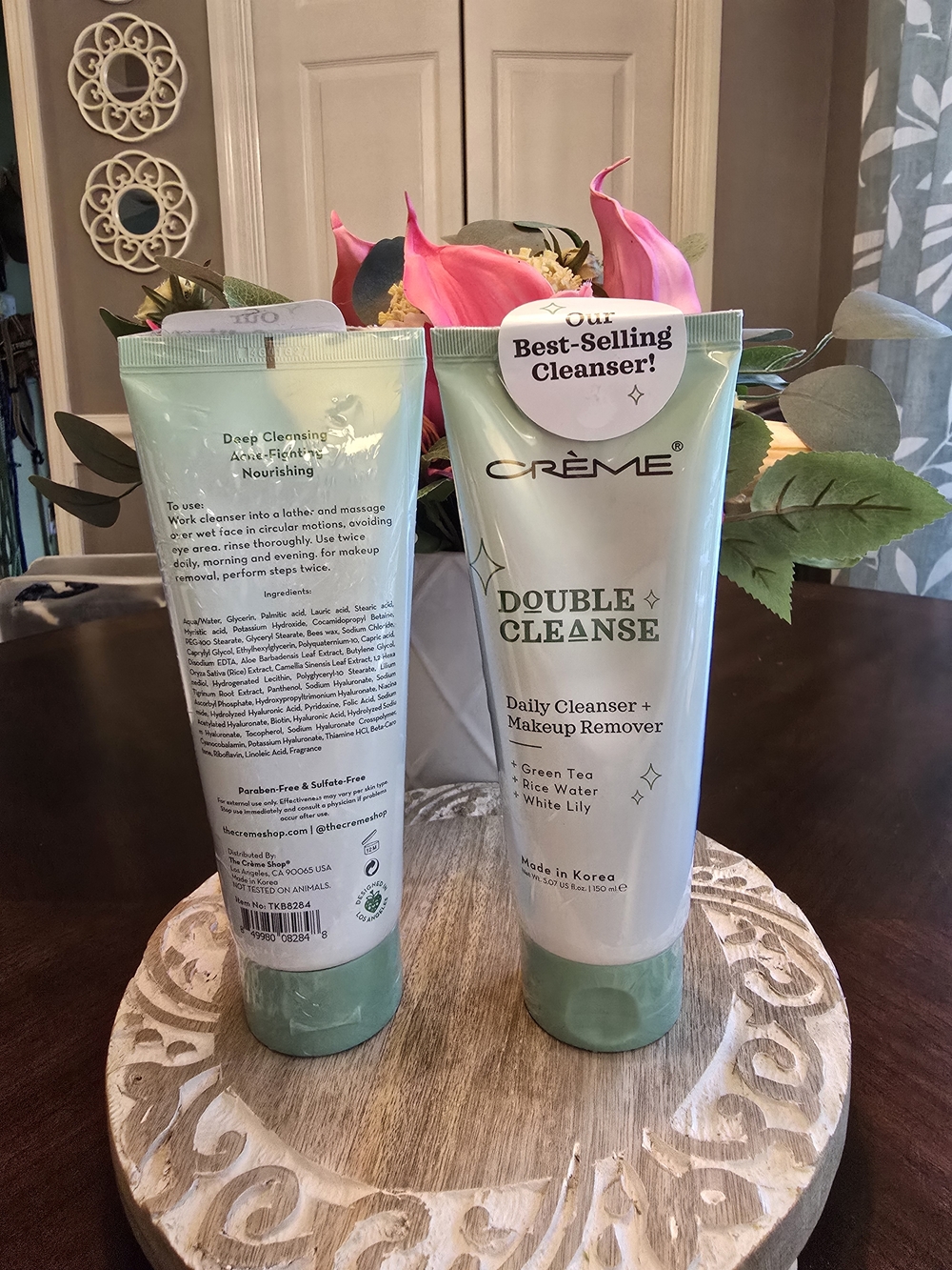 CREME Double Cleanse Daily Cleanser + Makeup Remover